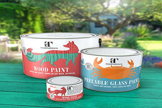 Thorndown Paints to be used in garden design