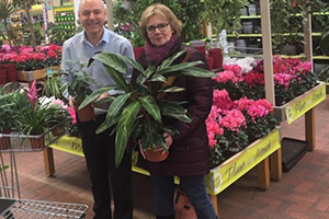 Haskins Garden Centre in Roundstone partners with Ferring Primary School to donate houseplants