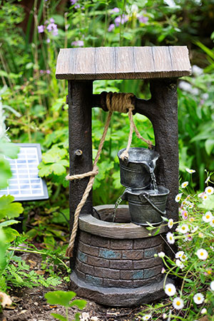 Solar Wishing Well new generation of water fountains