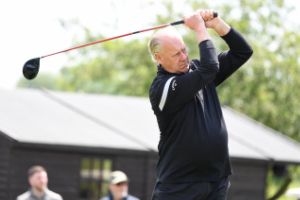 Andy Bunker playing golf