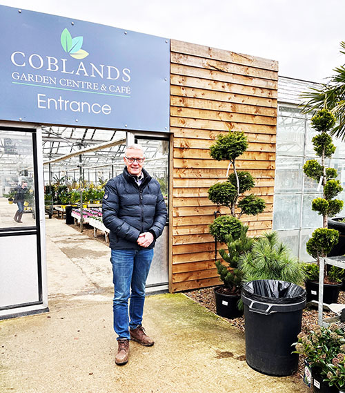 Coblands Garden Centre and Cafe Entrance, in Seven Oaks