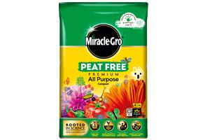 Miracle-Gro peat free all purpose compost 40L special edition pack to support children's charity, Greenfingers