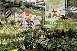 The British Garden Centres stand at Gardeners World Live