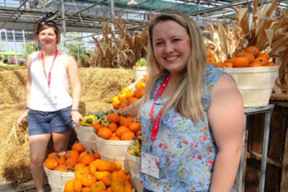 (L-R)-Liz-Dowling-of-Millbrook-Garden-Company-and-Zoe-Willis-of-Perrywood-Garden-Centre