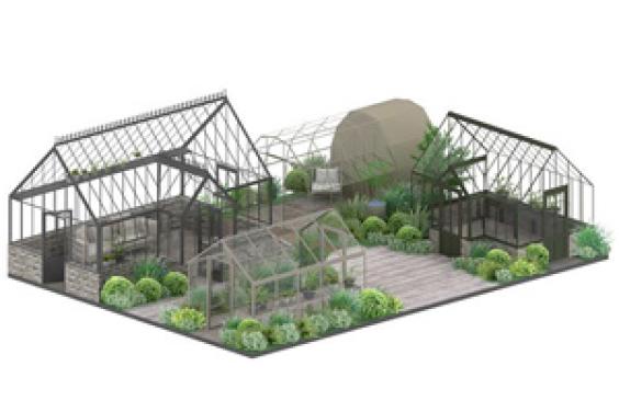 Hartley Botanic’s 2022 ‘Calm & Wellbeing’ RHS Tatton Park Flower Show tradestand